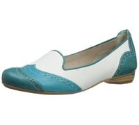 Softwaves Womens Linda Slip On Loafers 6.21.04 Texas White/FID/Sky 8 UK, 41 EU