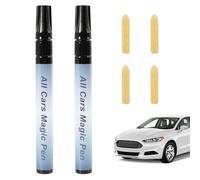 sofun 2 PCS All Cars Magic Pen, Car Scratch Remover Pen, Weatherproof Auto Paint Repair Pen For All Vehicle Colors