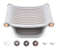 sofun Rat Hammock for Cage, Washable Plush Guinea Pig Hammock, Small Animal Hanging Bed for Guinea Pig Parrot ferret Squirrel Hamster Rat, Soft Warm Pet Hideout Swing