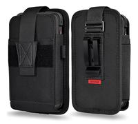 SOGCASE Scanner Holster Compatible with Zebra TC75x, TC75, TC70x, TC70, TC72, TC77 Handheld Barcode Touch Mobile Computer,Scanner Case Holder with Belt Clip and Safety Strap, Black