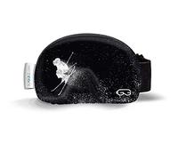 SOGGLE Microfibre Ski Goggles Protective Cover (One Size) Black White 02 Freestyler