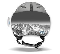 SOGGLE Vizor Visor Protection for Visor Helmets (Ski Helmets), Color: Vizor Mountains 2
