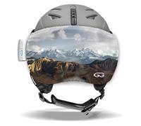 SOGGLE Vizor Visor Protection for Visor Helmets (Ski Helmets), Colour: Vizor Annapurna