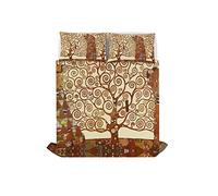 Sogni d'autore Bed linen set (flat sheet 255x300cm + 2 pillowcases 52x82cm with internal flap), SD48