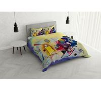 SOGNI D'AUTORE SD-57 Digital Print Duvet Cover Set, Made in Italy, Double, SD-57