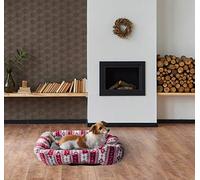 Sogni e Capricci Dreams & Whims Winter Kennel Red, 44 x 34 x 15 cm