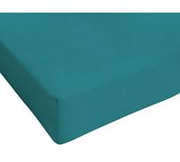 Sogni e Capricci Max Color Fitted Sheet with 25cm Corner, Bottle Green, single
