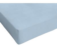Sogni e Capricci Max Color Fitted Sheet with 25cm Corner, Light Blue, double