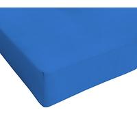 Sogni e Capricci Max Color Fitted Sheet with 25cm Corner, Royal, maxy double