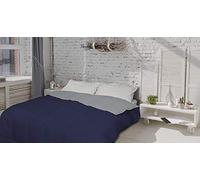 Sogni e Capricci Winter Down-filled Duvet, DOUBLE, Dark blue/light grey