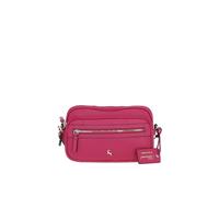 'Sogno di Cuoio' Compact Twin Zip Crossbody Bag Ashwood Leather Pink One Size