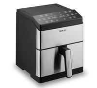 SOGO FRE-SS-10915 fryer Single 8 L Stand-alone 1800 W Hot air fryer Black, Stainless steel