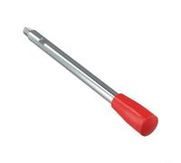 Sogoluat for m10 Machine Tool Handle Bar, Silver Carbon Steel Part for(M12×255mm Red)