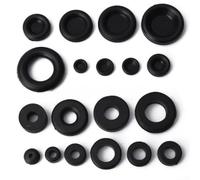 Sogoluat Rubber Wire Grommet Set Flame Retardant Waterproof Multi-Size