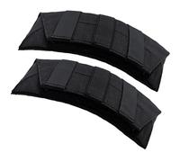 SOGOYFLA Ultra Thick Shoulder Strap Pad 2 Pack, Heavy Load Backpack Strap Pads, High Elasticity Tactical Bag Shoulder Pads (Black)