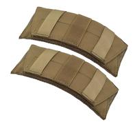 SOGOYFLA Ultra Thick Shoulder Strap Pad 2 Pack, Heavy Load Backpack Strap Pads, High Elasticity Tactical Bag Shoulder Pads (Brown)