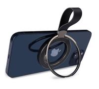 SOGUE Magnetic Phone Grip Holder for MagSafe Phone Grip Ring Stand,Universal Magnetic Phone Ring Holder Compatible with MagSafe Accessories for iPhone 16 Pro Max 15,14,13,12 Samsung Black