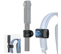 SOH Magnetic Selfie Stick Holster Mount, Magnetic Backpack Selfie Stick Holder Mount Holster with Rubber Ring Compatible with Insta 360 X5/4, DJI Action 6/5 Pro/4, Gopro 13/12/11 and More