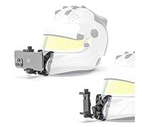 SOH Mingying Updated Motorcycle Helmet Chin Strap Mount with Phone Clip Compatible with iPhone 15 Pro Max/14/13 Pro/Max/Mini/Samsung,Google,LG, Pixel, Huawei, Xiaomi,All Smartphones