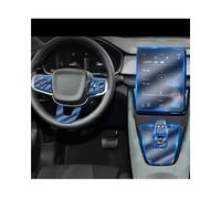 SOHINI Dashboard screen protector For Polestar 2 2021 2022 2023 Car Interior Center Console Navigation Steering Wheel Transparent TPU Protective Film Instrument screen protector(Full Set)