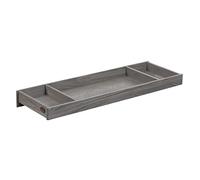 Soho Baby 44065530 Chandler Premium Changing Topper for 6-Drawer Dresser, Wire Brush Graphite Gray Finish