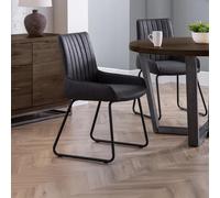 Soho Dining Chair - Set of 2 - Black