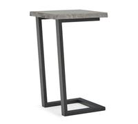 Soho Grey Small Squre C-Side Table - By Roseland Furniture