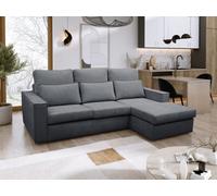 Soho High Back Right Hand Facing Corner Sofa Grey