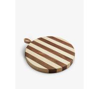Soho Home Ember Circular Walnut and Ash Wood Chopping Board