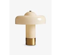 Soho Home Soho Home Giovanni Moulded-Glass Table Lamp Cream