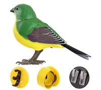 Sohodoo Artificial Birds - Electric Interactive Toy With Sound Simulation | Light & Voice Control, Tree Ornaments, Outdoor Decorations For Kids, Pet Supplies(H)