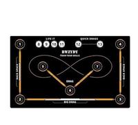 Sohodoo Hockey Mat - Non Slip Stickhandling, Duraable Training Pad | Skill Development Equipment Athletes(B,60-90cm)