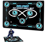 Sohodoo Hockey Mat - Non Slip Stickhandling, Duraable Training Pad | Skill Development Equipment Athletes(G,40-60cm)