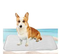 Sohodoo Pressure activated cooling pad! Dog and cat heatstroke prevention ice pad, foldable car sofa multi-purpose, five poisons(Gray,70-100cm)