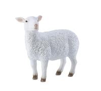 Sohodoo Rustic Resin Lamb Figure, Small Farmhouse Outdoor Ornament for Lawn, Garden and Yard(One piece)