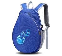 Sohodoo Tennis Bag Tennis Backpack for Kids,Waterproof Lightweight,Rackets with Insulated Ventilated Shoe Compartment(C)