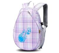 Sohodoo Tennis Bag Tennis Backpack for Kids,Waterproof Lightweight,Rackets with Insulated Ventilated Shoe Compartment(B)