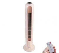 Sohodoo Tower Fan for Bedroom, Quiet Floor Standing Fan with Remote, 8H Timer, 3 Speeds, Portable Bladeless Oscillating Cooling Fan for Indoor, Home, Office(A)