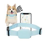 Sohodoo Universal Mini GPS Tracker for Cats and Dogs - Real-Time Global Tracking - Compatible with iOS and Android - Works with Any Collar(Black)