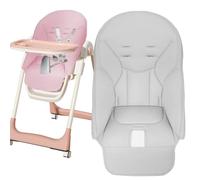 Sohodoo Washable High Chair Seat Cushion - Hypoallergenic PU, Non-Slip, Foldable, Comfort Support for Infant & Toddler Meals(H)