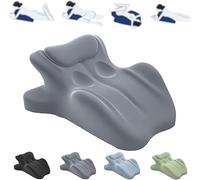 Sohodoo Wedge Pillow for Couples 27 Degree, Ergonomic Positioning Pillow, High Density Memory Foam Cushion for Back, Legs(Grey)