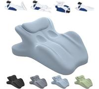 Sohodoo Wedge Pillow for Couples 27 Degree, Ergonomic Positioning Pillow, High Density Memory Foam Cushion for Back, Legs(Blue)