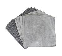 Sohpisti-Clean Reusable, Gray Microfiber Cloths, 10 Pack