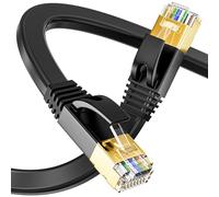 Soibke Cat 7 Ethernet Cable 10m Flat Ethernet Internet Cable High Speed