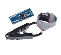 SOIC8 SOP8 Test Clip 93CXX/25CXX/24CXX In-circuit Programming On USB Programmer TL866CS TL866A EZP2010 Encoder Module(With 1pcs Board)