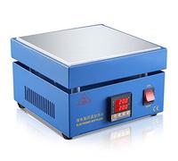 Soiiw 220V 850W LED Microcomputer Electric Hot Plate Preheat Soldering Preheating Station Welder Hot Plate Rework Heater Lab 200X200mm Plate