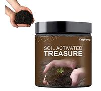 Soil Activator, Soil Activated Treasure You Will Be AmazedSoil Penetrant And Wetting Agent, Plant Supplement For All Stages, Lawns And Gardens, Improve Soil Carbon Sequestration,100g/200g