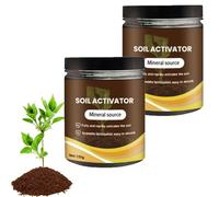 Soil Activator, Soil Pro Activator, Organic Soil Activators and Plant Fertilizers, Enhance Growth for Vegetables & All Plants (2Pcs)