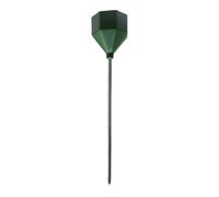 Soil Alkalinity Checker for with Long Insert Probe Green Analog Reading Head & Cap for Garden Soil Checks Pots Gardening Meter Farm Gauge Alkaline Reader