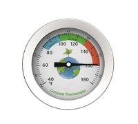 Soil and Compost Thermometer with Dial Display Gaige 10°C to 76°C 40°F to 180°F Soil Temperature Monitor